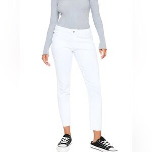 KanCan Women's High Rise Ankle Skinny Jeans White Size 27 (7)